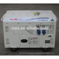 100% Copper coil 12KW 15kva portable diesel generator super silent Air cooled Electric start with ATS